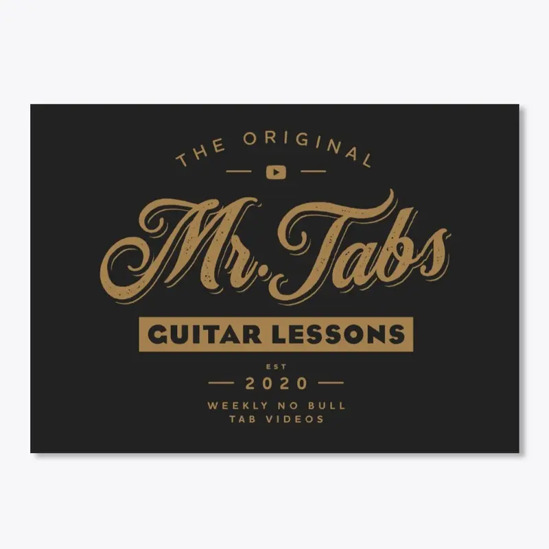 The Original Mr. Tabs - Sticker