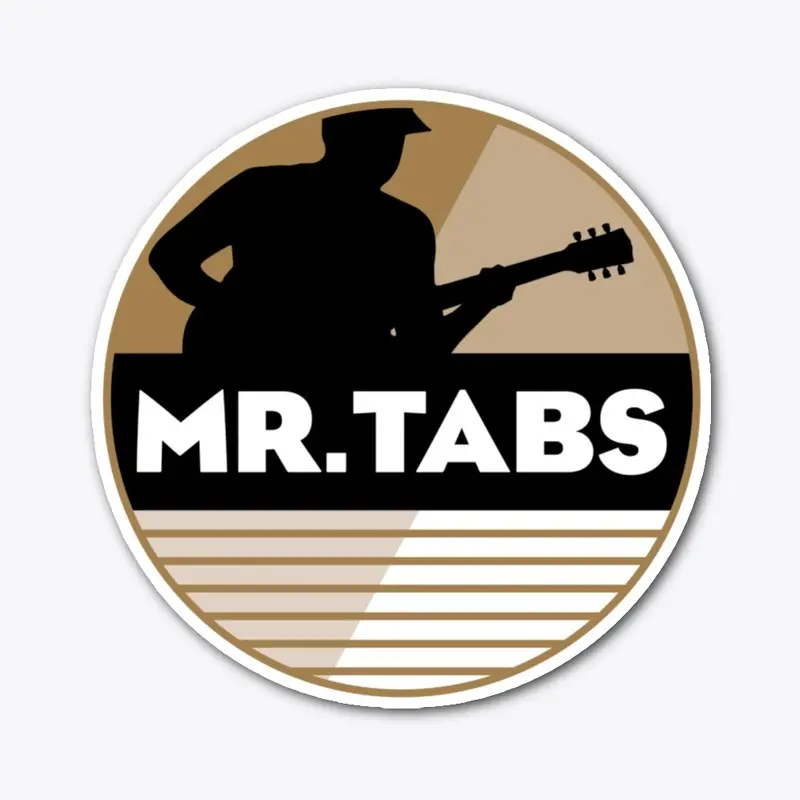 Mr Tabs 2021 Logo - Sticker